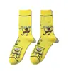 Atacado fabricantes meias masculinas comércio exterior meias femininas meias para as quatro estações meias da moda femininas meias masculinas de anime Murray e Tik meias casuais ins