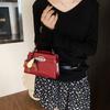 Bolso de Mano Francés de Nicho con Textura 2025 Nuevo Bolso de Mujer Moderno Simple Bolso Bandolera Popular Casual Bolso Cuadrado Pequeño
