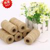 Fornecimento transfronteiriço de corda de cânhamo grossa de cor natural 1,5 mm para decoração DIY barbante decorativo 100 metros/Rolo