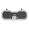 Reposacabezas y Soporte Lumbar para Coche de Seda Helada de Dibujos Animados, Almohada Universal de Espuma Viscoelástica para Soporte Lumbar de Coche para Todas las Estaciones, Almohada Linda para Cuello de Coche