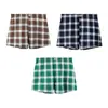 Algodón Huajielong Nueva Ropa Interior para Hombre Cuadros Venta al por Mayor Cintura Media Talla Grande Transpirable Calzoncillos tipo bóxer para Hombre Disponibles para Dropshipping