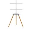 Soporte para TV de 45-65 pulgadas Soporte Artístico para TV Rack Móvil Piso Fieltro Soporte para TV