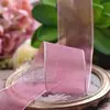 Fita de Lã de Neve Fita para Laço de Roupa Acessórios de Cabelo Material DIY Malha de Flores Fita de Lã de Neve Fita de Lã de Neve Transparente
