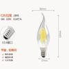 Foco Vela LED E14 Tornillo Foco LED Edison Imitación Filamento de Tungsteno Retro Cola de Tirar Lámpara Retro de Filamento de Tungsteno