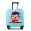 Maleta Trolley Infantil de 20 pulgadas con Dibujos Animados Bolsa de Viaje para Estudiantes de Primaria Rueda Universal Contraseña Maleta de Mano Portátil