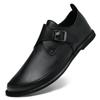2026 Dez Bilhões de Árvores Sen Sapatos Masculinos de Outono Novos Sapatos de Couro Slip-On Tamanho Grande Masculino Sapatos Casuais Mocassins Transfronteiriços Masculinos Sapatos Masculinos