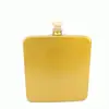 Botella de Aromaterapia 100ml Botella de Vidrio Transparente Cuadrada Plana Botella de Aromaterapia Boca Pequeña Embotellada Botella de Aromaterapia Sin Fuego
