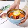 Fiambrera de Acero Inoxidable para Niños y Adultos Fiambrera con Artefacto para Arroz Taza para Comida Rápida Fiambrera de Doble Capa Tazón para Sopa Tazón para Arroz de Estudiante