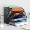 Estante para documentos, caja de archivo, organizador de escritorio de oficina, carpeta de archivos, soporte para libros, artículos de oficina, caja de almacenamiento de documentos
