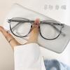 1347 nuevos lentes de alta gama lentes planos para hombre libro rojo pequeño avanzado TR90 para mujer se pueden equipar con armazones para miopía al por mayor