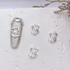 Celebridad de Internet Popular Joyería para Uñas Aleación Dinero Dólar Diamante Lujo Japonés Diamante Brillante Decoración para Uñas