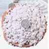 Gastronomía Molecular Dim Sum Creativo Plato de Concepto Artístico Soporte de Anillo Plato de Hielo Seco Bandeja de Cerámica para Dim Sum Plato Nuevo Estilo Chino