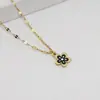 Colar de Aço Titânio Dourado para Mulheres, Não Desbota, Joia de Corrente de Clavícula de Luxo Leve de Nicho, de Alta Qualidade, Versátil, Moderno e Elegante