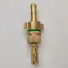 Conector de manguera de pulverización hexagonal giratorio 360 grados conector flexible manguera de goma para pulverizador agrícola junta conector de cobre 8.5