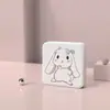 Batería Externa Linda de Dibujos Animados con Gran Capacidad de 10000 mAh, Mini Fuente de Alimentación Móvil Compacta y Ligera con Logo Personalizado
