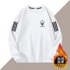 Nueva Camiseta de Manga Larga con Cuello Redondo para Otoño e Invierno 2024, Camiseta Base de Terciopelo Espesorado, Cómoda y Versátil para Hombres y Mujeres