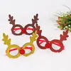 Nuevas gafas decorativas navideñas para adultos y niños, regalo de Navidad, suministros para fiestas, marcos de gafas creativos, venta al por mayor