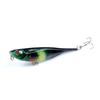 Cebo de plástico pintado Luya, 9,9 cm/9,9 g, superficie del agua, lápiz, cebo falso, cebo biónico, pico para lubina, pez negro