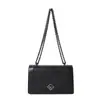 Bolsa Quadrada Pequena com Corrente Retrô Transfronteiriça, Bolsa Transversal Moderna e Versátil, Bolsa de Ombro Versátil para Roupas de Trabalho do Dia a Dia