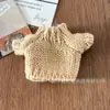 Suéter para Perro de 14 cm Accesorios para Muñeca Pequeña BJD de 8 cm Muñeco de Juguete 10 cm Muñeco de Algodón Chimuelo Ropa