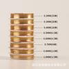 Alambre de Oro con Recubrimiento de Color 18K, Alambre de Cobre Color Oro y Plata que No se Descascara, Alambre Suave para Manualidades, Alambre para Envoltura de Oro, Venta al por Mayor de Alambre para Joyería DIY