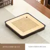 Bandeja pequeña para té casera con drenaje y almacenamiento de agua, nuevo modelo 2026, bandeja para juego de té Kung Fu, mar de té de bambú, bandeja de preparación en seco, lujo ligero