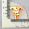 Payaso de circo accesorios de resina DIY dibujos animados gota de pegamento accesorios para funda de teléfono móvil caja de papelería material de pegamento crema DIY