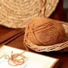 Bebê Fio de Algodão Penteado de Quatro Fios Lã Fina Crochê Feito à Mão DIY Suéter Tricotado Cachecol Fio de Algodão Lã de Espessura Média Bola de Lã