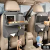 Bolsa de Almacenamiento para Respaldo de Asiento de Coche, Cubo de Basura para Coche, Mesa Plegable Trasera, Almohadilla Antipatadas Multifuncional para Interior de Coche en Stock
