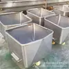 Carro Camión de Cubeta para Carne de 200L, Camión de Carne, Producto para Acondicionamiento de Materiales, Camión para Curtido de Alimentos Cocidos, Acero Inoxidable 304 Personalizado por el Fabricante