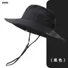 Sombrero de Pescador de Verano con Protección Solar para Montañismo para Hombre, Sombrero para Exteriores con Ala Ancha para Pesca en Verano