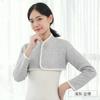 Otoño e invierno hombrera cálida artefacto para dormir algodón color manga larga chaleco cervical de hombro frío para confinamiento de mujeres