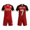 Jersey de fábrica fuente personalizado para partido de fútbol, entrenamiento, uniforme de equipo, impresión por sublimación, traje de fútbol de secado rápido personalizado