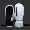 Novo em stock: Luvas de snowboard para dois dedos, impermeáveis, compatíveis com tela sensível ao toque, com interior de cinco dedos, espessadas para aquecimento no inverno
