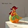 Adorno de Caballo Giratorio de Vidrio Cultural y Creativo de Zibo Mascota del Año del Caballo de Escritorio Figura Souvenir Decoración Regalo Pequeño Creativo