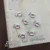 Cadena de Amor de Venta Caliente Transfronteriza Moño Rhinestones para Uñas Plateados Morados Rhinestones Rosa Girly Accesorios de Arte de Uñas con Rhinestones Venta al por Mayor