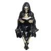 Escultura Bombeiro Esqueleto Amazon Bombeiro Crânio Escultura Ornamento de Mesa