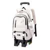 Mochila con Ruedas para Niños de 3º a 6º Grado de Primaria, Mochila para Estudiante de Escuela Primaria con Ruedas, Maleta Mochila con Ruedas para Estudiante de Secundaria Femenina, Gran Capacidad