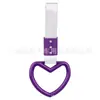 Anillo de Tracción en Forma de Corazón para Coche, Manija en Forma de Corazón, Anillo de Advertencia para Parachoques Delantero y Trasero, Remolque con Cuerda de Remolque Electrostática