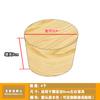 Almohadilla para pata de gabinete Bloque alto Madera de pino Pata de cama Personalizado Madera Pata de sofá Almohadilla para pata de mesa Soporte universal Pata de mesa Madera