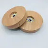 Base Luminosa de Madera Maciza Base de Madera de Madera Interfaz USB Base de Bola de Cristal LED