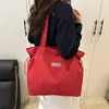 Bolsa Tote de Ombro Casual Versátil Leve e de Grande Capacidade Nova Moda Outono 2026 para Estudantes Universitários que Vão para a Aula