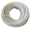 Arnés de Cableado para Vehículos de Nueva Energía Funda de Fibra Tubo de Fibra de Vidrio Tubo Negro Autoextinguible Tubo de Silicona Tubo de Fibra Aislante Naranja