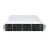 Servidor de almacenamiento de datos de 4U para montaje en rack con doble controlador y una matriz de discos duros de gran capacidad, que ofrece opciones de 24/48/72/36 bahías de disco