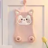 Toalla Cuadrada de Terciopelo de Coral para Colgar para Niños Pañuelo Bordado Trapo de Baño Toalla de Mano Absorbente de Doble Capa