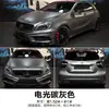 Película para carro que muda de cor eletro-óptica metálica full body modificação fosca película para painel central textura galvanizada adesivo interno superfície fosca