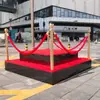 Fábrica de Shenzhen paraguas grande parasol exterior soporte de seguridad paraguas Propiedad de imagen paraguas romano resistente al viento paraguas protector de puerta