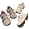 2026 Nuevos Zapatos de Padre para Mujer de Otoño Más Vendidos, Cómodos y Versátiles, Zapatos Deportivos Casuales de Suela Gruesa para Aumentar la Altura, Transpirables para Mujer