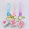 Sanliou Dibujo Animado Mini Cubo de Rubik Llavero al por Mayor Rompecabezas Colgante para Mochila Escolar Joyería Pequeña Llavero para Pareja Colgante