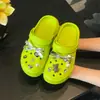 Diademas para Zapatos DIY para Crocs, Frescas y Transpirables para Verano, de Secado Rápido, que Aumentan la Altura, de Suela Gruesa, con Diseño de Lazo, Sandalias de Playa Personalizadas